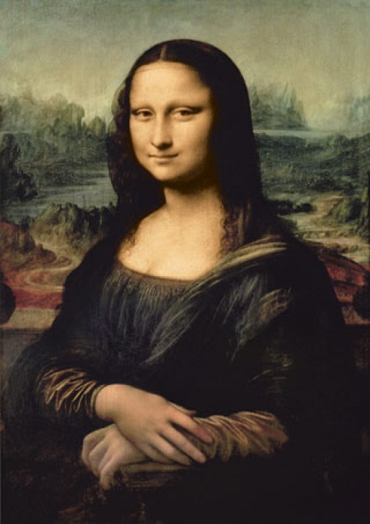 Leonardo da Vinci \"Mona Lisa\", źródło: internet http://www.woskowe.pl/vinci
