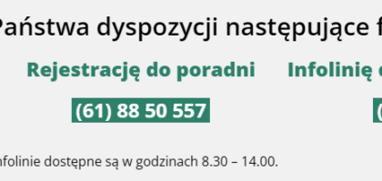 Specjalna INFOLINIA dla pacjentów