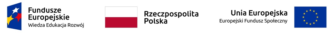 Logo Funduszy Europejskich, Rzeczpospolitej Polski oraz Unii Europejskiej
