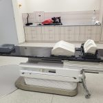Akcelerator wysokoenergetyczny - miejsce gdzie leży pacjent