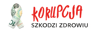 Korupcja szkodzi zdrowiu logo